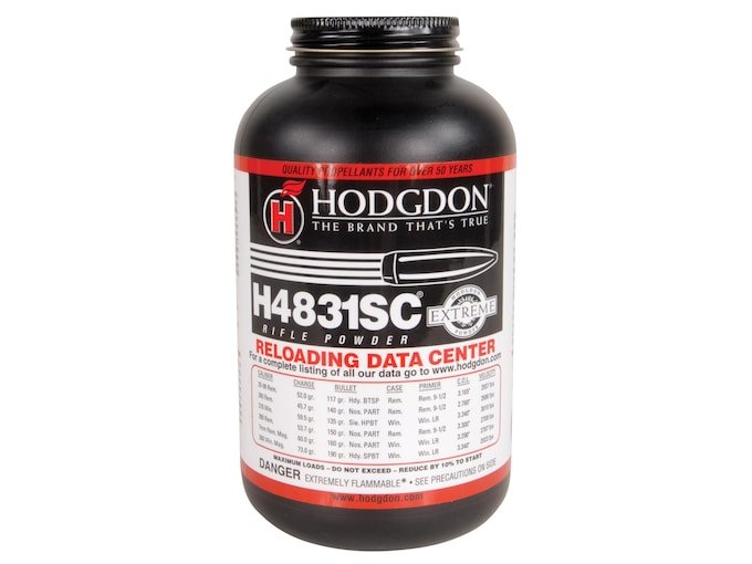 Hodgdon H4831SC Smokeless Gun Powder: The Ultimate Short Cut Extreme Propellant for Precision Metering