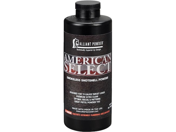 Alliant American Select Smokeless Gun Powder: The Premium Choice for Consistent 12 Gauge Target Loads