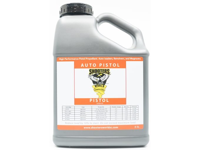 Shooters World Auto Pistol D036-03 Smokeless Gun Powder — Ultimate Pistol Powder 2025