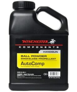 Winchester AutoComp Smokeless Gun Powder 1b -Meter-Friendly, Clean, Competition-Grade Performance