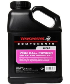 Winchester 760 Smokeless Gun Powder  Clean, Meter-Friendly Pistol & Light Rifle Performance