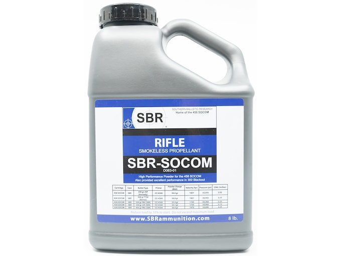 Shooters World SBR Socom D063-01 Smokeless Gun Powder — Suppressed & SBR-Ready Precision