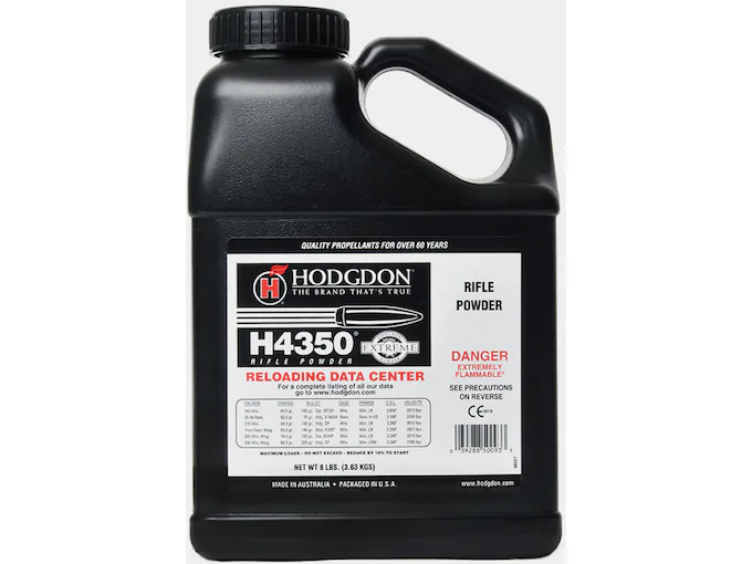 Hodgdon H4350 Smokeless Gun Powder: The Ultimate Extreme Propellant for 6.5 Creedmoor and Precision Rifle Accuracy - Image 2