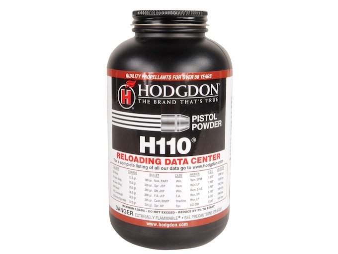 Hodgdon H110 Smokeless Gun Powder: The Ultimate Full-Power Solution for Magnum Pistol and 300 Blackout Rifles