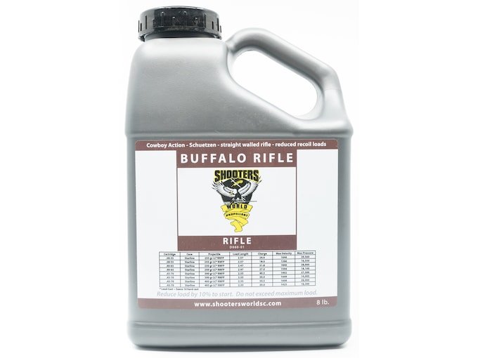 Shooters World Buffalo Rifle D060-01 Smokeless Gun Powder – Powerful Rifle Performance