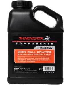 Winchester 296 Smokeless Gun Powder - Clean, Consistent, and Reliable Pistol & Revolver Performance