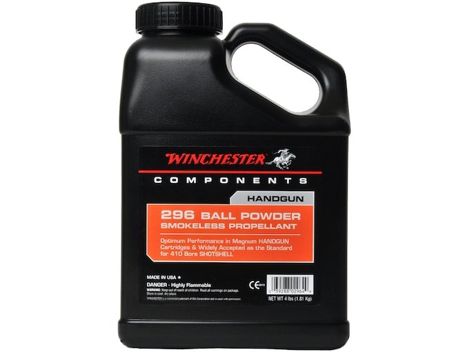 Winchester 296 Smokeless Gun Powder - Clean, Consistent, and Reliable Pistol & Revolver Performance