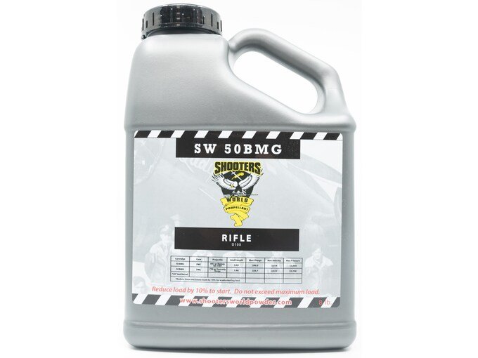 Shooters World 50 BMG D100-01 Smokeless Gun Powder: The Powerful 8-Pound Key to Extreme Accuracy