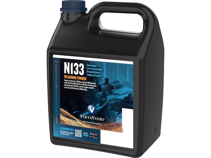 Vihtavuori N133 Smokeless Gun Powder — High-Precision Rifle Powder for Consistent Performance