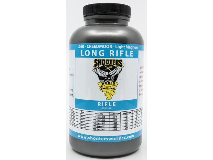 Shooters World Long Rifle S065 Smokeless Gun Powder — Precision Rifle Powder