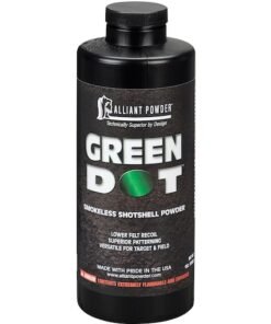 Alliant Green Dot Smokeless Gun Powder: The Consistent Choice for Handicap and Mid-Range Target Loads