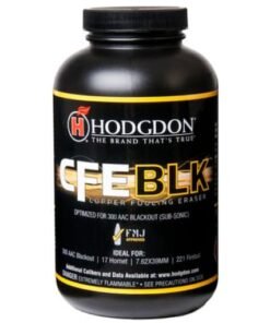 Hodgdon CFE BLK Smokeless Gun Powder: The Ultimate, Clean-Burning Solution for 300 AAC Blackout