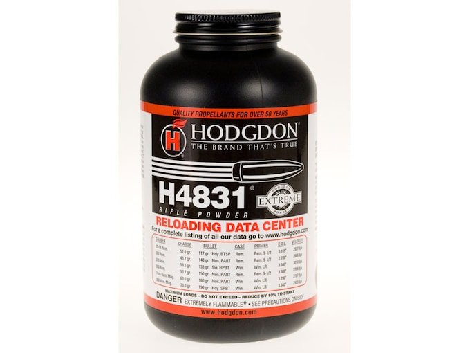 Hodgdon H4831 Smokeless Gun Powder: The Ultimate Extreme Propellant for .270 Win and Magnum Hunting Rifles