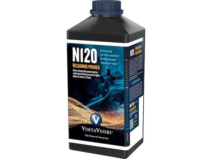 Vihtavuori N120 Smokeless Gun Powder — Precision, Power, and Clean Performance for Small Rifle Loads
