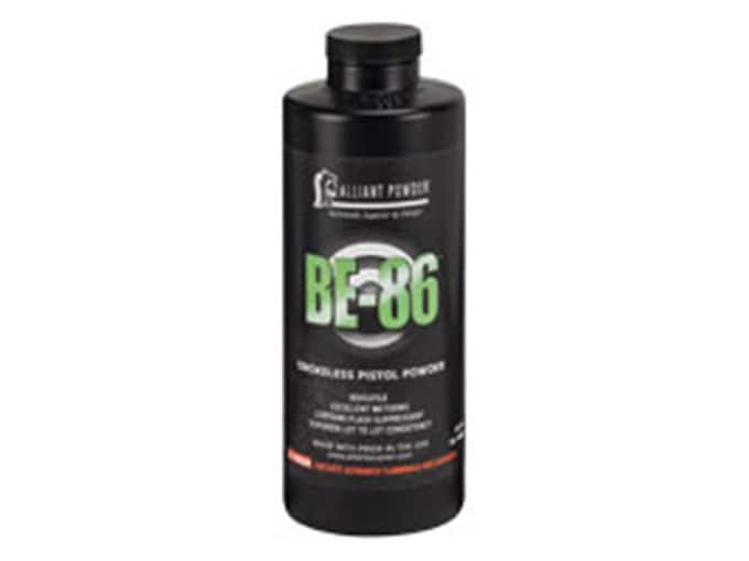 Alliant BE-86 Smokeless Gun Powder: The Ultimate High-Velocity, Low-Flash Handgun Propellant
