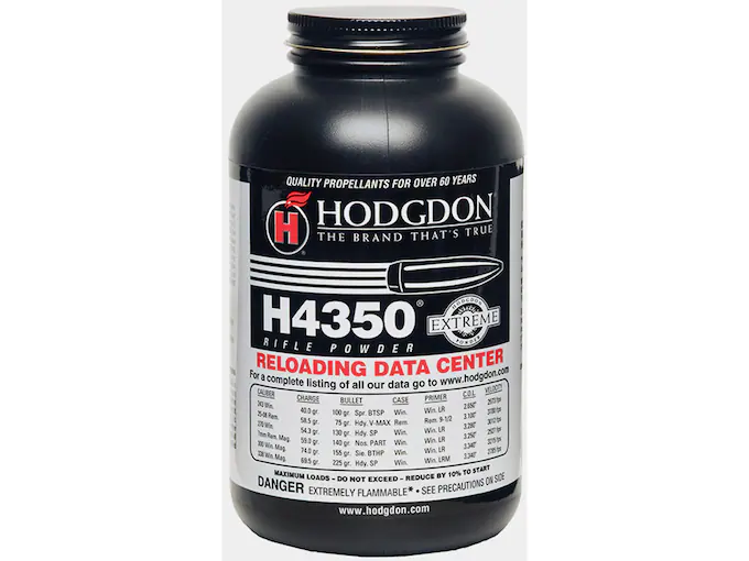 Hodgdon H4350 Smokeless Gun Powder: The Ultimate Extreme Propellant for 6.5 Creedmoor and Precision Rifle Accuracy