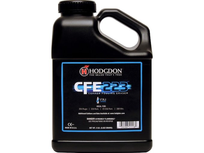 Hodgdon CFE 223 Smokeless Gun Powder: The Ultimate Copper Fouling Eraser for High-Volume Rifle Reloading