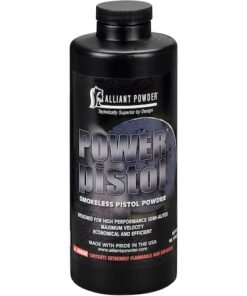 Alliant Power Pistol Smokeless Gun Powder: The Ultimate Choice for High Velocity and Maximum Power Factor Loads