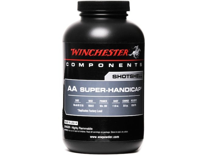 Winchester Super Handicap Smokeless Gun Powder - High‑Performance Shotshell Powder for Competition & Sporting Loads