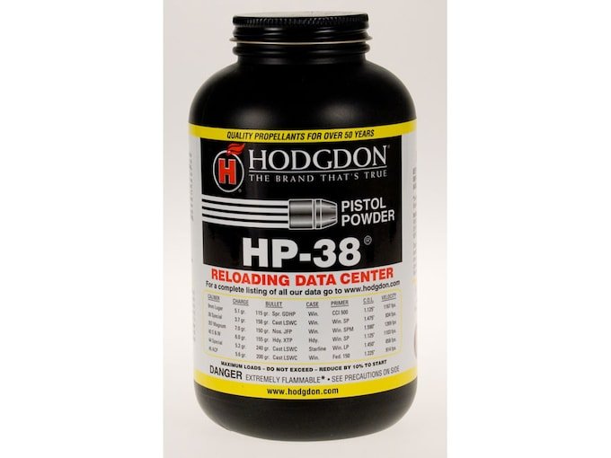 Hodgdon HP38 Smokeless Gun Powder