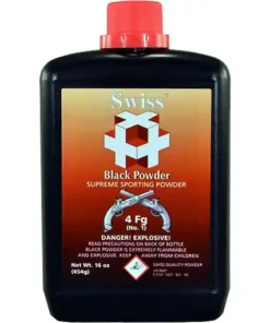 Swiss 4Fg black powder 1 lb canister